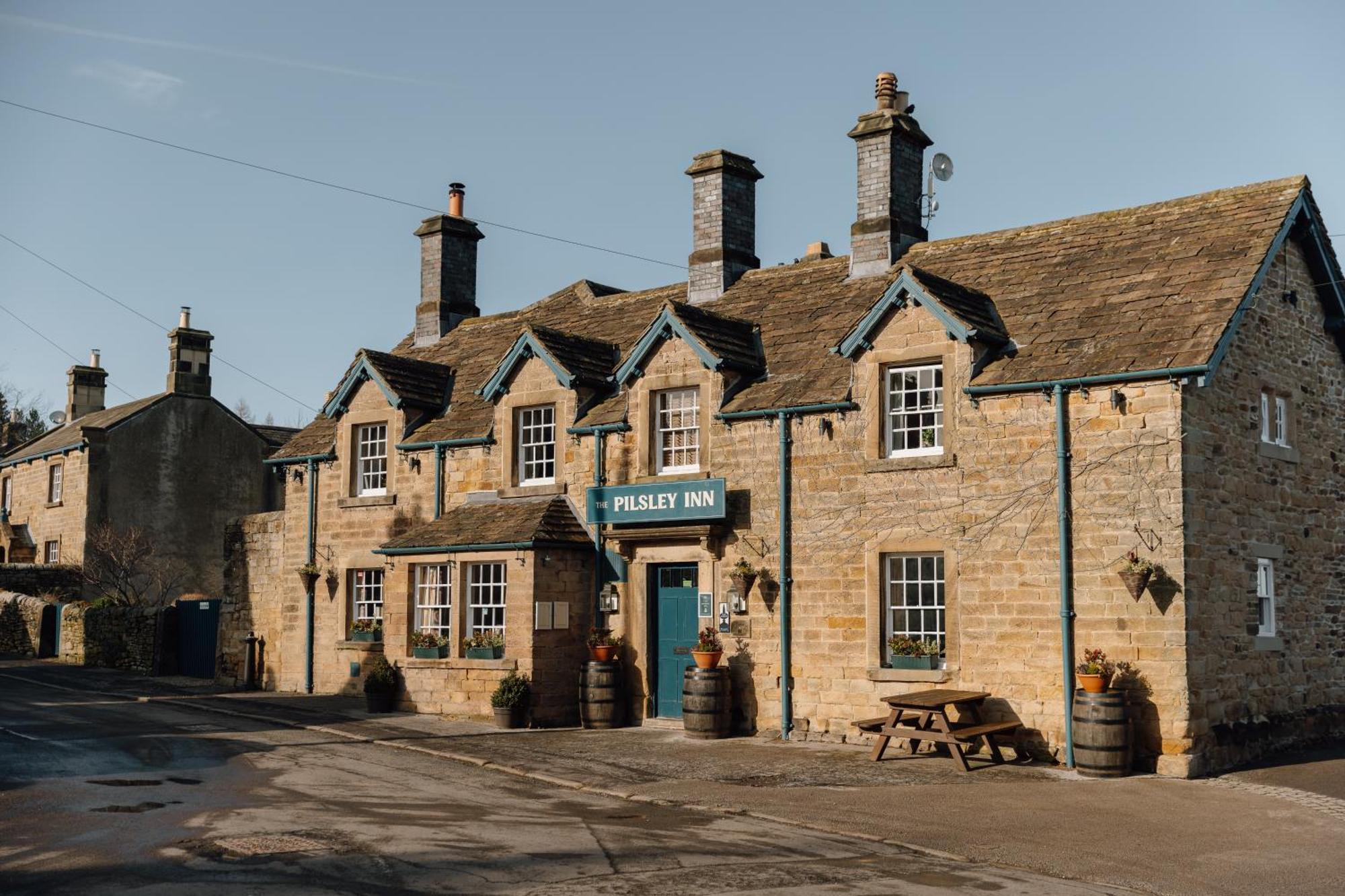 The Pilsley Inn - Chatsworth Баслоу Екстер'єр фото
